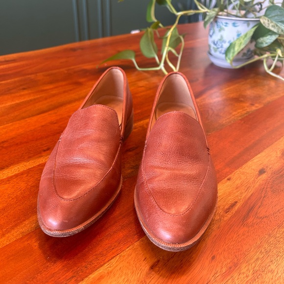Madewell Frances Loafer in Burnished Mahongony - Picture 2 of 4